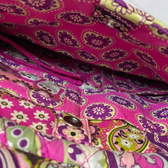 Vera Bradley Very Berry Metropolitan Travel Computer Bag - Picture 7 of 8